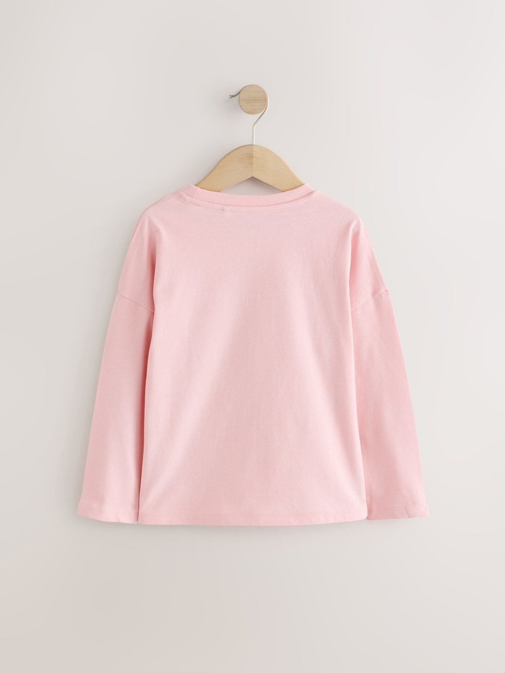 Лонгслив для девочки Next E44-424, Розовый