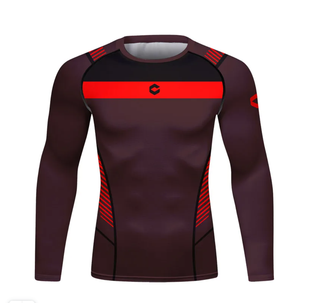 Рашгард RG245 Red Slash (взрослый)