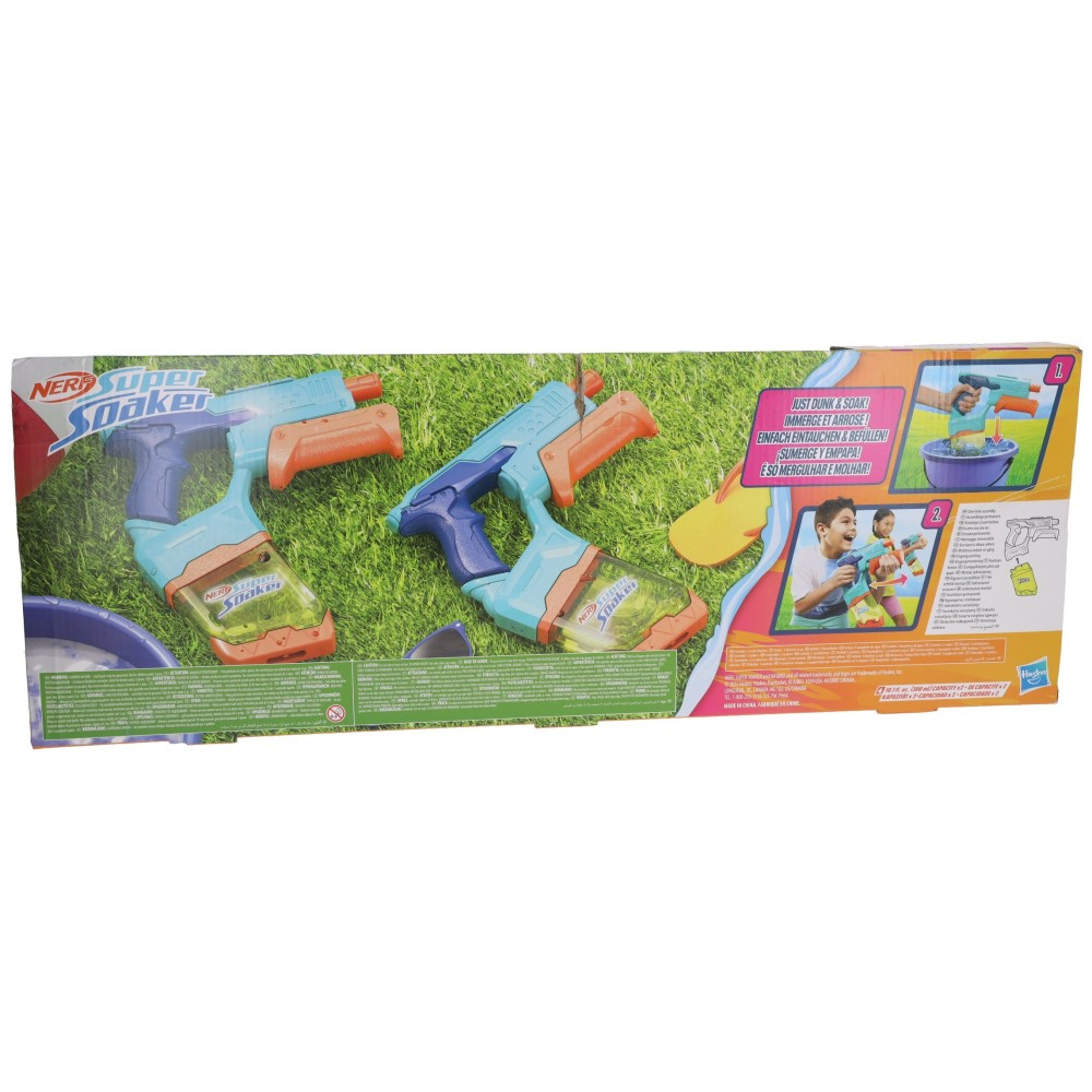 Hasbro 1431 G0995 — Набор водных бластеров Nerf Super Soaker Dunk Fill 2 шт G0995 — фото 3