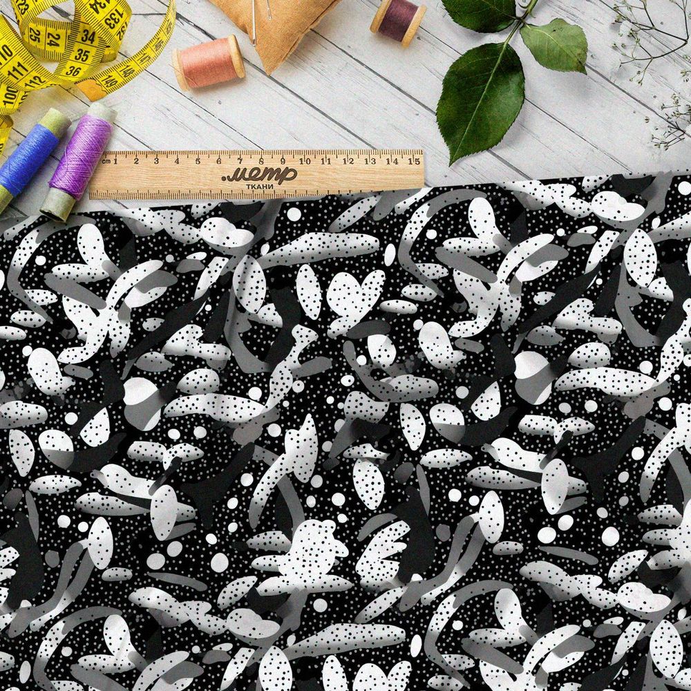 Ткань Барби зимние метаморфозы