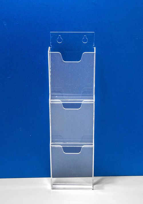 Буклетница для буклетов 100х210 3-х ярусная