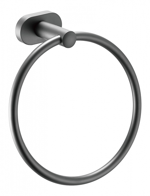 5111-G Полотенцедержатель кольцевой  (ГРАФИТ) ViEiR  (40/1шт)