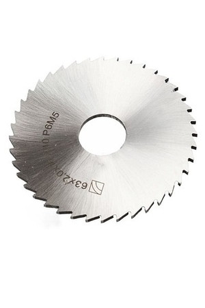 фреза отрезная ф 63*1,2 тип 2 48Z P6M5