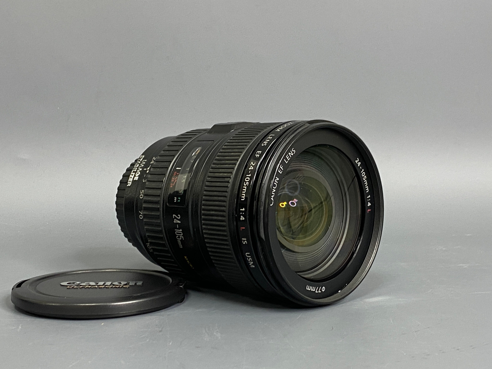 Canon 24-105mm Царапины на линзе