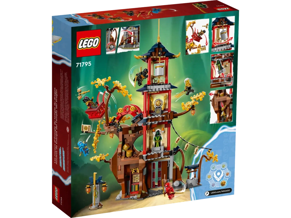 Конструктор LEGO Ninjago 71795 Храм энергетических ядер Дракона