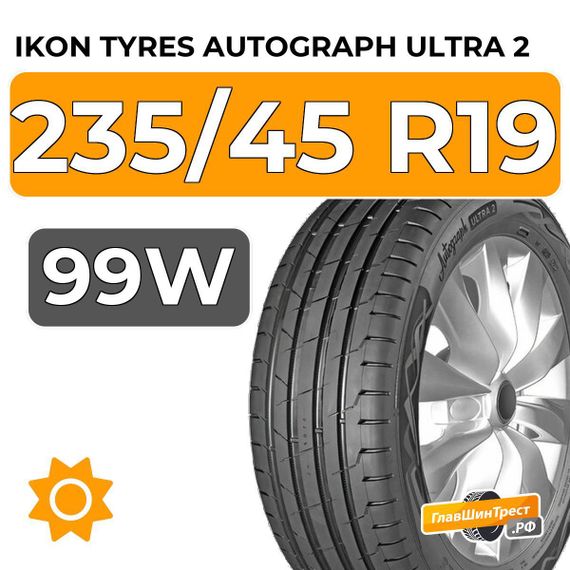 Ikon Tyres Autograph Ultra 2 235/45 R19 99W XL