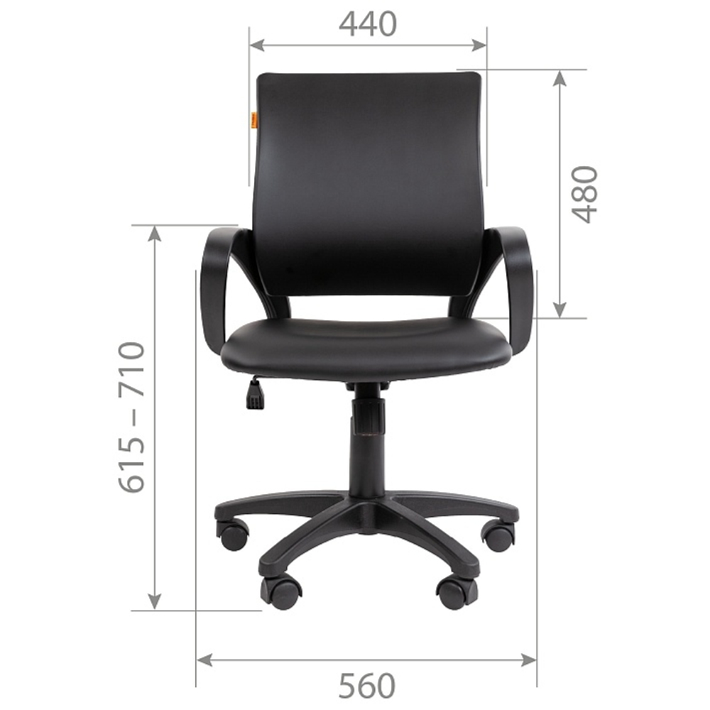 Офисное кресло CHAIRMAN 696 ЭКО, экокожа