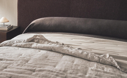 Zara Home покрывало из льна, светло-бежевый · 2112/005