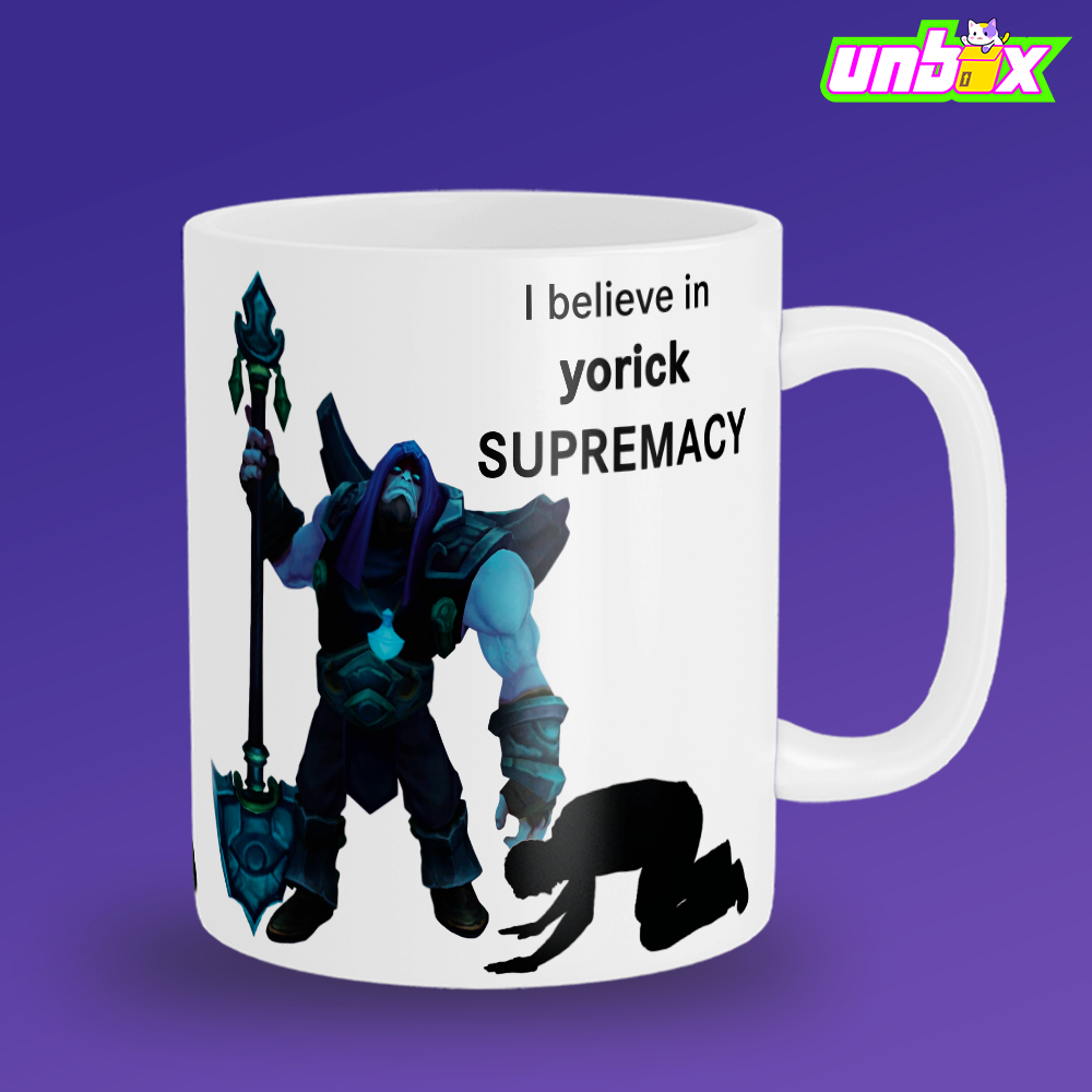 Кружка Yorick supremacy Йорик League Of Legends Лига Легенд