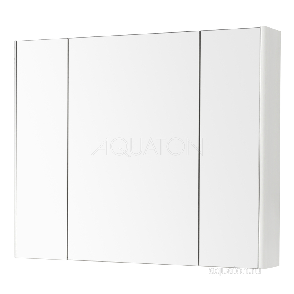 Зеркальный шкаф Aquaton Беверли 100 белый 1A237202BV010