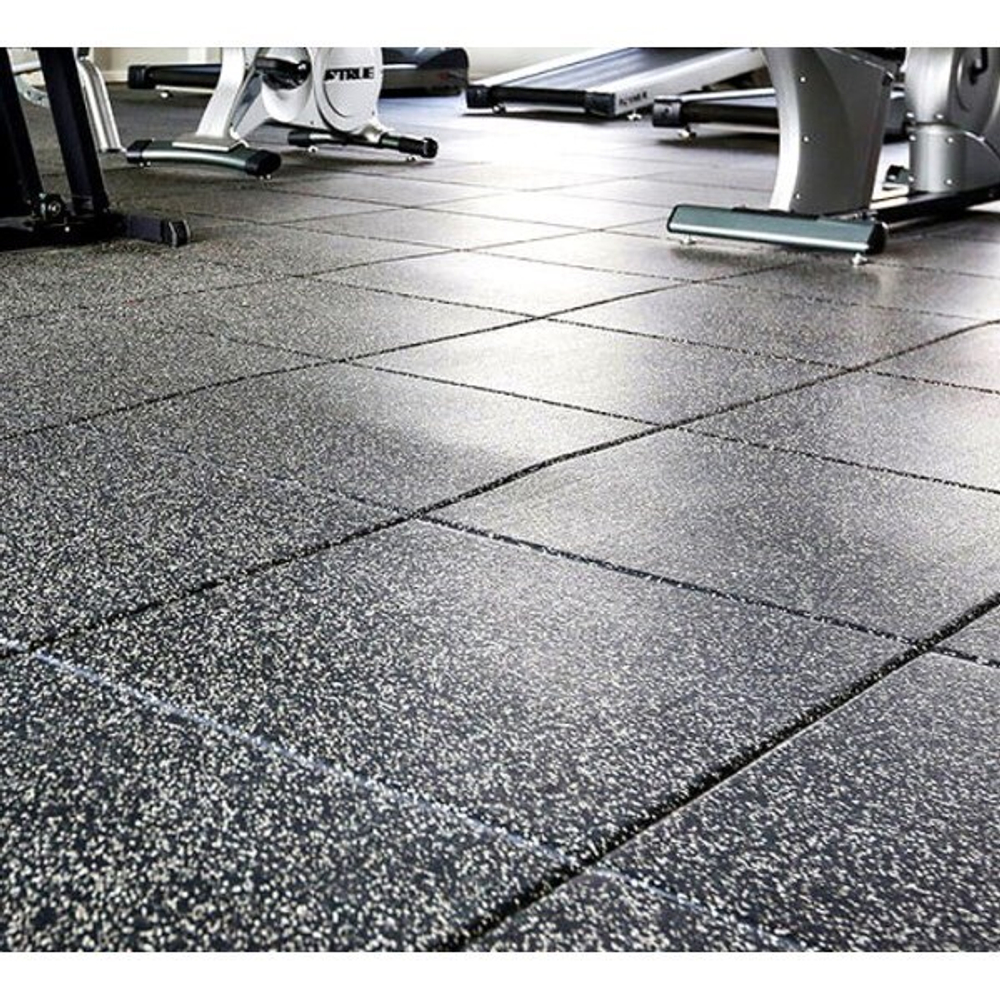 Резиновая плитка Sgm Tile Space 50%, 500х500 мм 30 мм до 10м2