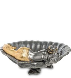 Veronese WS- 43 Ваза «Ракушка с Русалкой»