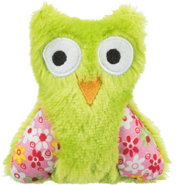 Trixie Игрушка "Сова", плюш, с кошачьей мятой, 11см
