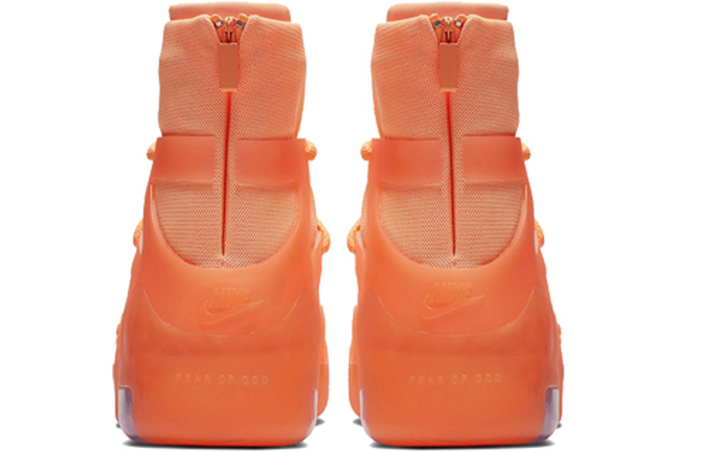 Кроссовки Fear Of God X Nike Air Fear Of God 1 Orange Pulse Fog