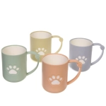 Кружка пластиковая 500мл «Лапка», микс цветов