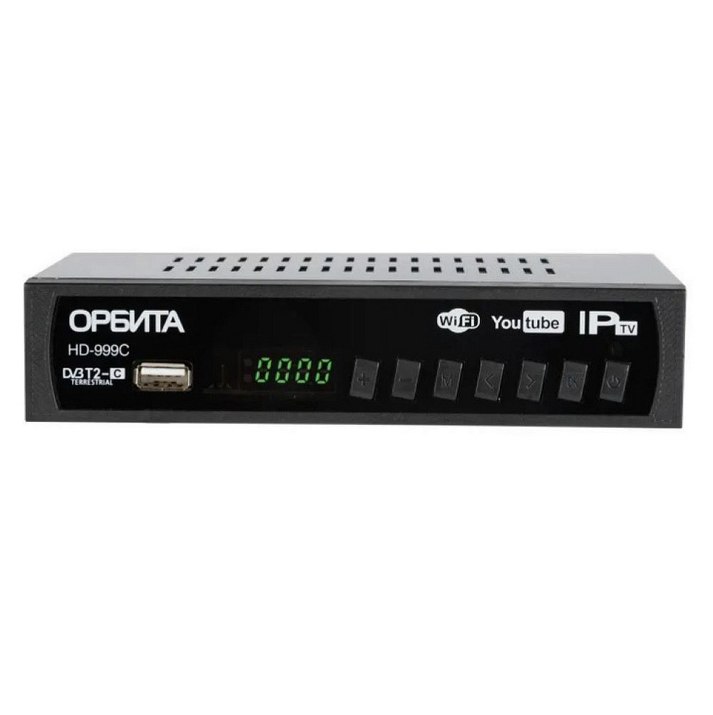 Цифровая ТВ приставка DVB-T2/C Wi-Fi HDОрбитаDVB HD-999C