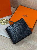 Кошелек Hermes из кожи крокодила