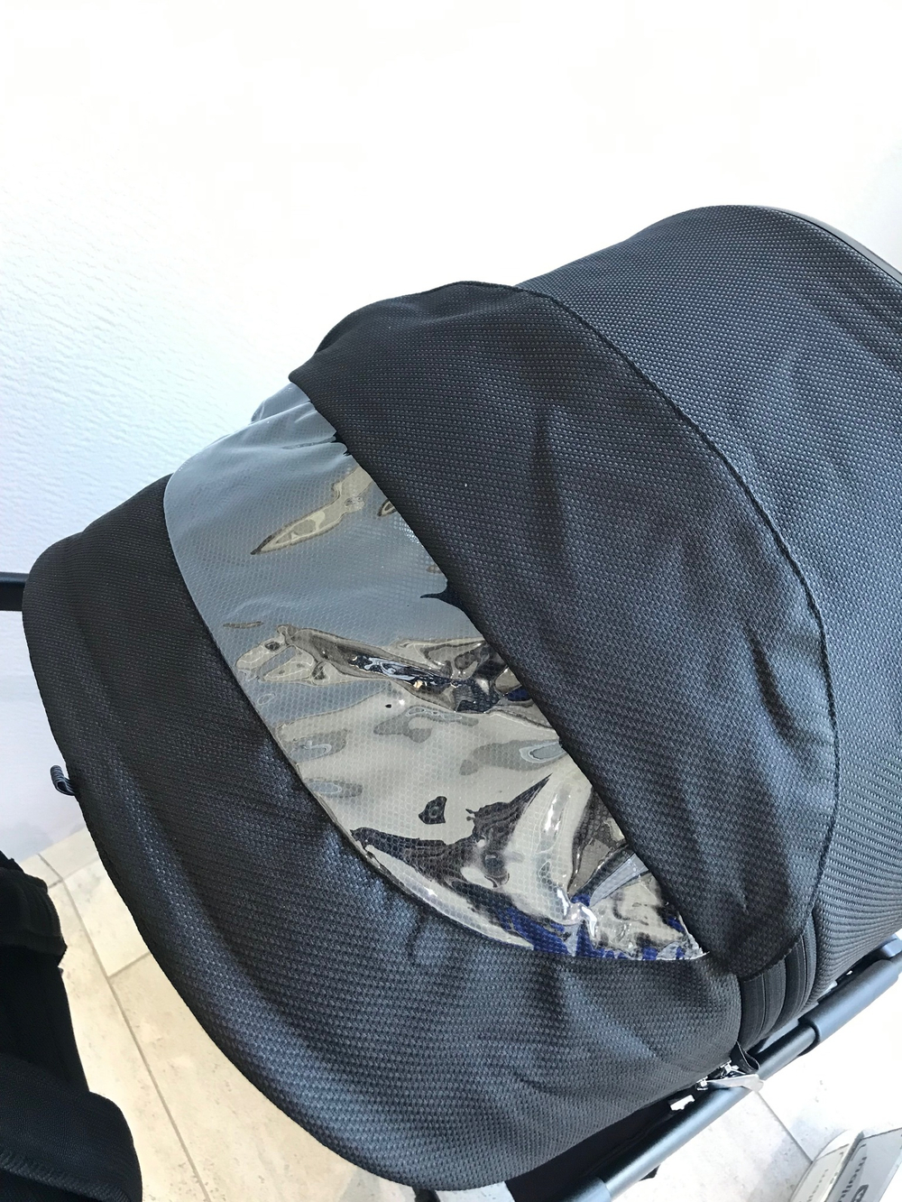 Коляска детская Peppy Tecla 2 в 1 Shadow Black Chrome Edition (Черный)