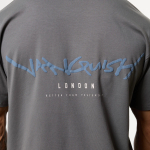 Футболка VANQUISH Revolve Graffiti Oversized T-Shirt Grey