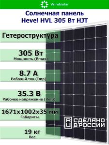 Гетероструктурные солнечные панели