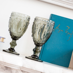 Набор бокалов 6шт 300мл Объект мечты Светский прием Рубби дымчатый серый кварц OM-21091722