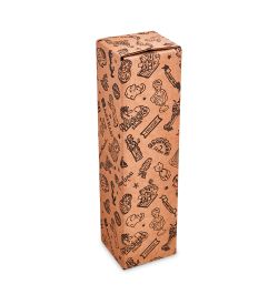 ГКП-25 Коробка 4-х клапанная гофрокартон 75х75х285