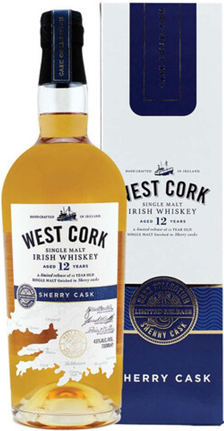 Виски West Cork Sherry Cask 12 Years, 0.7 л