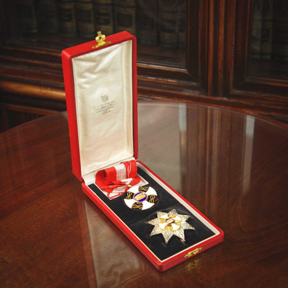 Орден Короны Италии (полный комплект). Степень Великого Офицера
