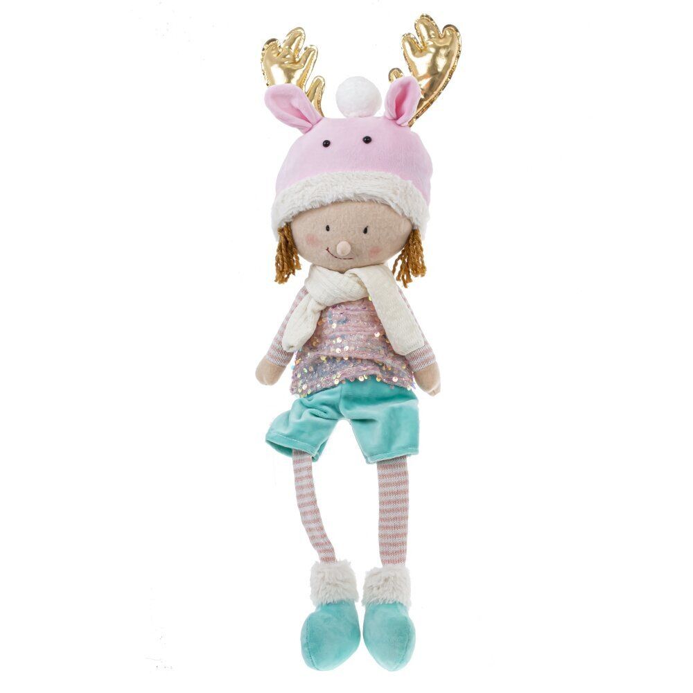 GAEM Игрушка набивная "Мальчик, Девочка", L14 W9 H50/27 см, 2в.