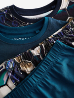 Пижама для мальчика Next K99-143, 2 шт., Синий