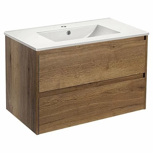 Тумба с раковиной Vincea Gio 80 T.Oak