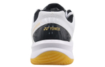 YONEX Power Cushion Artificial Leather Low top Badminton Shoes Unisex White Gold