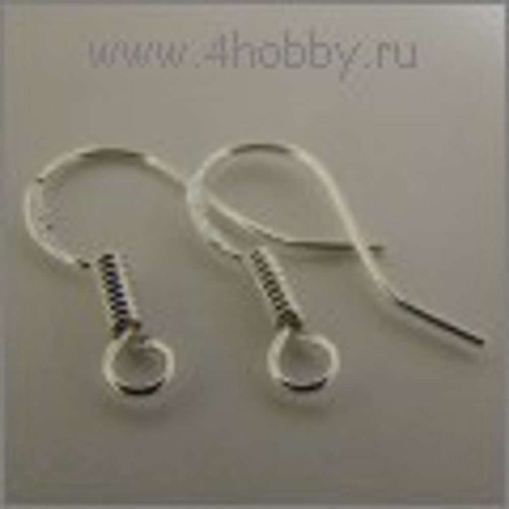 Швензы простые стерлинговое серебро (5 пар)