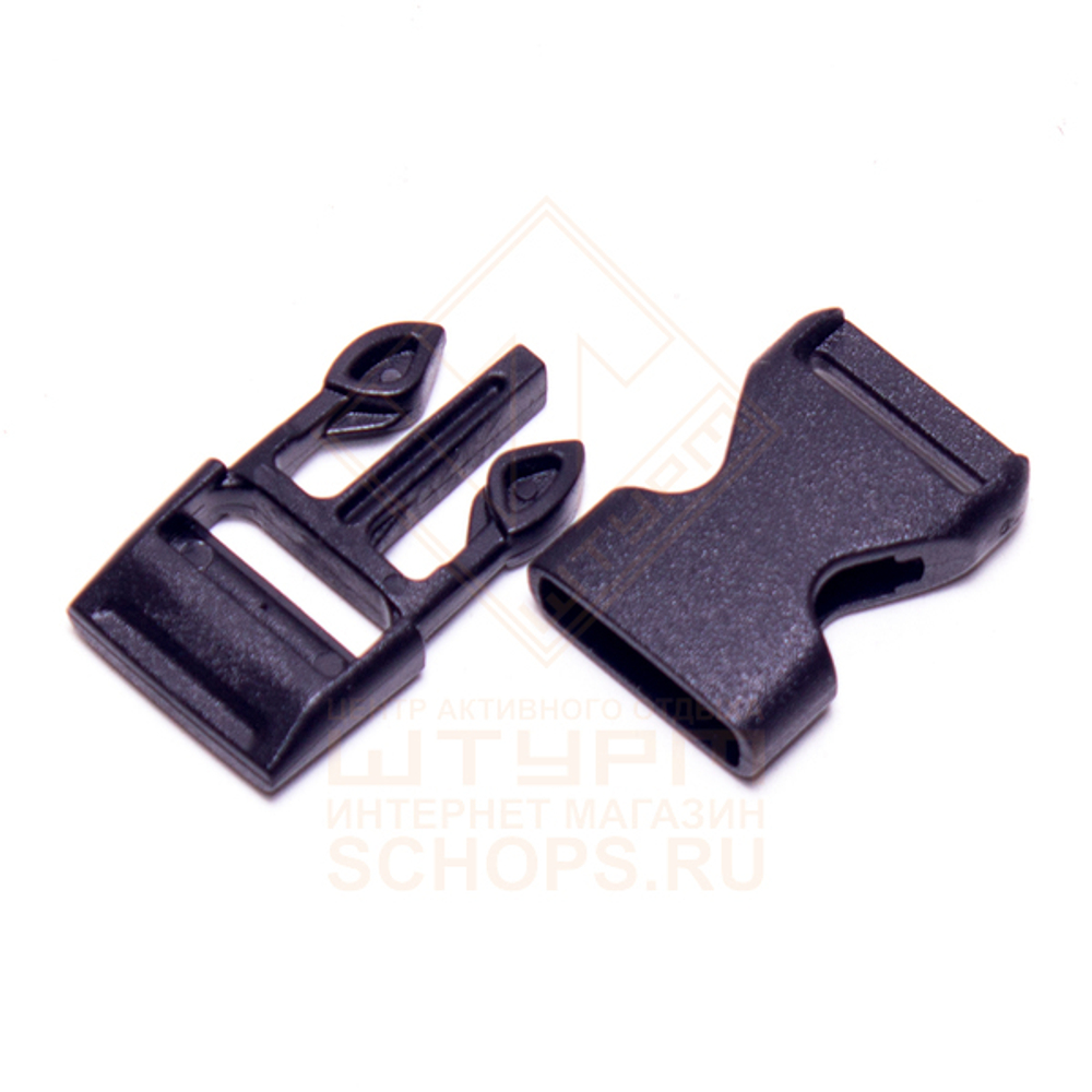 Фастекс для паракорда 14 мм (1/2"), Black