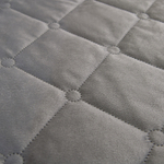 Велюровое покрывало ромб OVF043