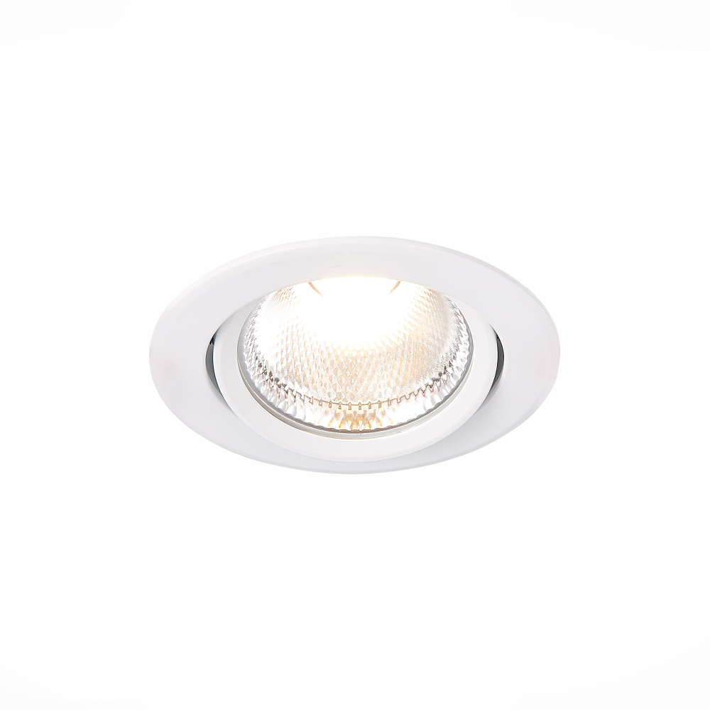 ST211.548.15.24 Св-к встр. Белый LED 1*15W 4000K 1 125Lm Ra80 24° IP20 D109xH65 220-240V Встраиваемые светильники