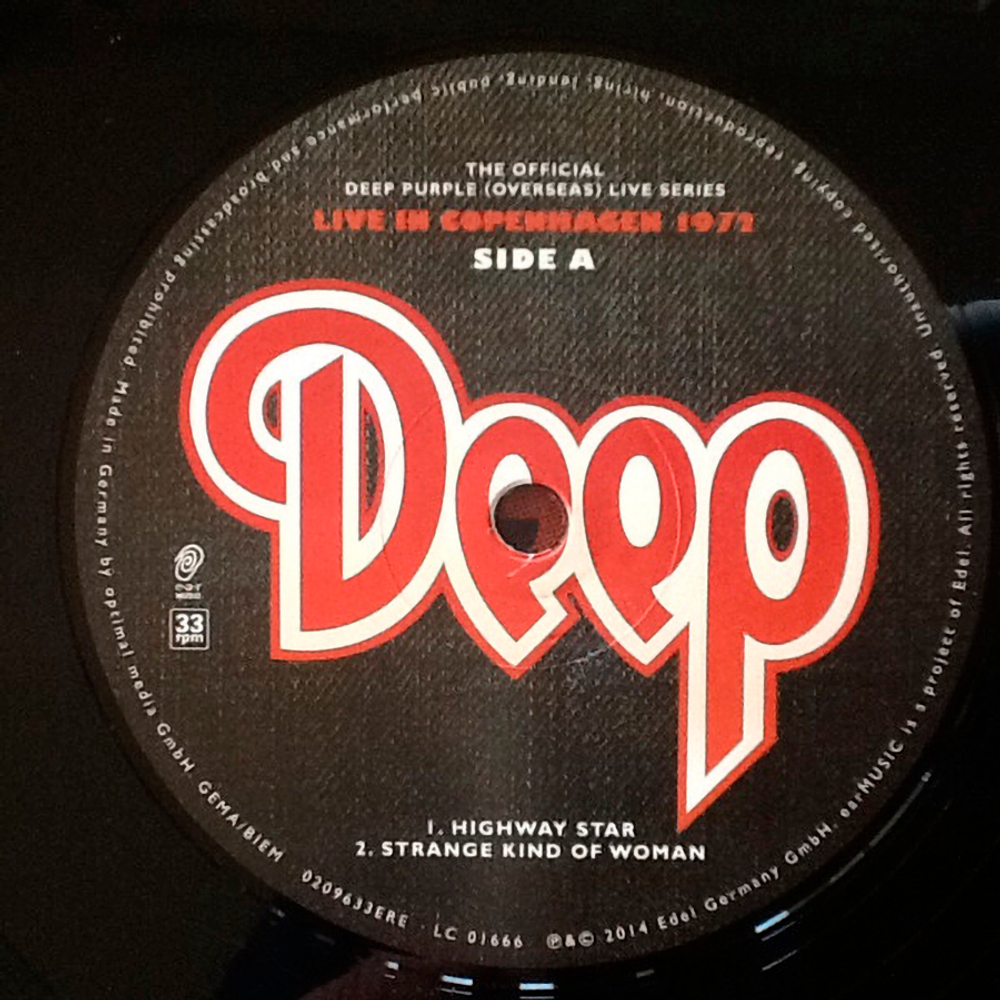 Deep Purple / Copenhagen 1972 (3LP)