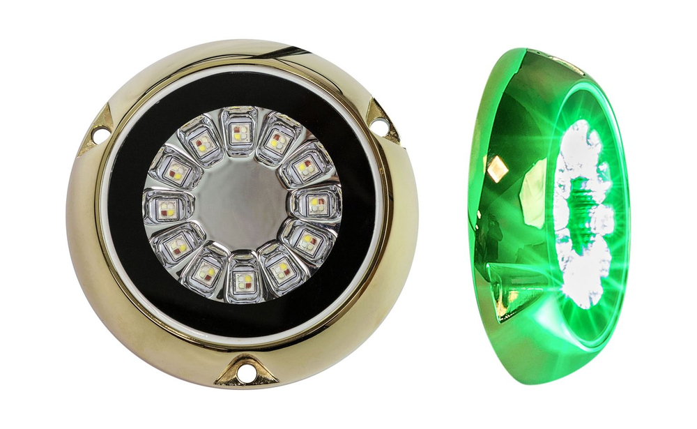 Подводный огонь SPB95, зеленый свет, 60w, Marine Rocket