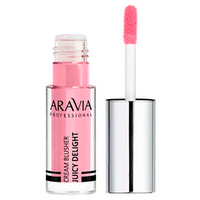 Жидкие кремовые румяна #02 Розовый Aravia Professional Blusher Juicy Delight 5мл