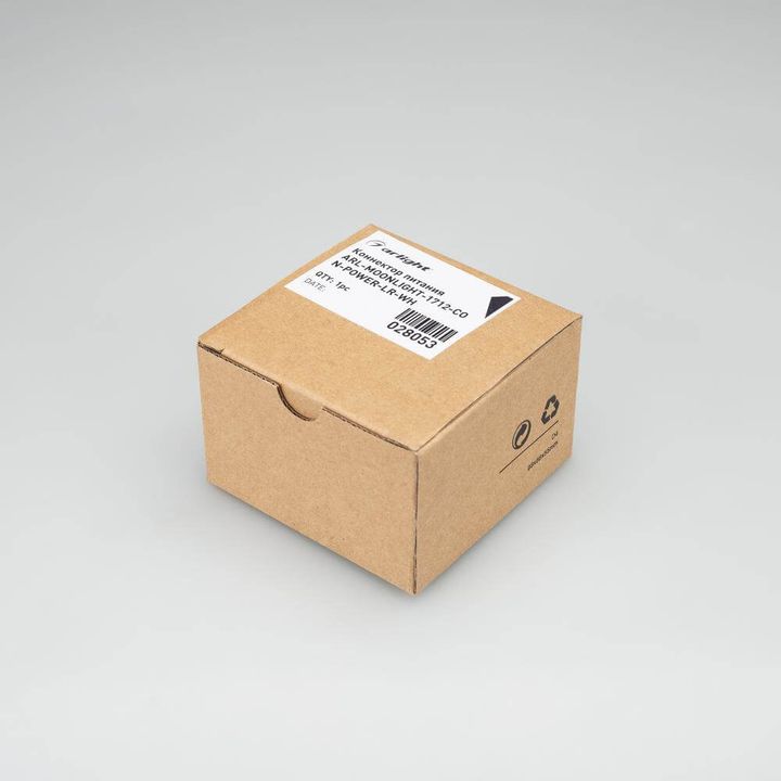 Коннектор питания Arlight ARL-Moonlight-1712-Con-Power-LR-WH 028053