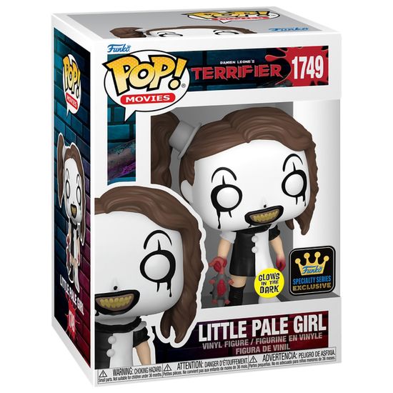 Фигурка Funko POP! Movies Terrifier Little Pale Girl (GW) SS (1749) 84459 / Фигурка Фанко ПОП! по мотивам фильма "Ужасающий", Маленькая бледная девочка