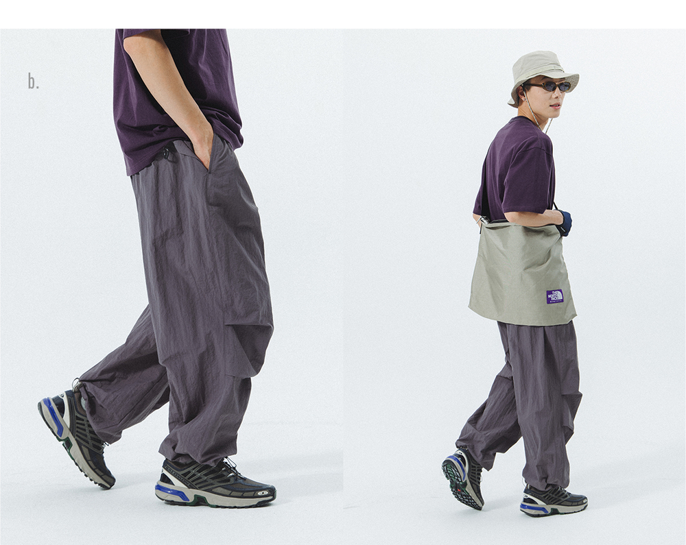 Брюки Nothomme Blue Paratrooper Pants Warm Purple