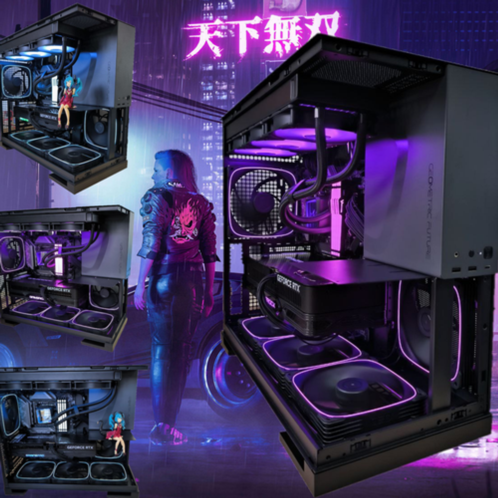 RTX4090 24Gb игровой ПК CYBERPUNK ULTRA 4К Core i9 14900KF 24ядра/64GB DDR5/4TB m.2 SSD/1000W 80+ /Win 11 PRO