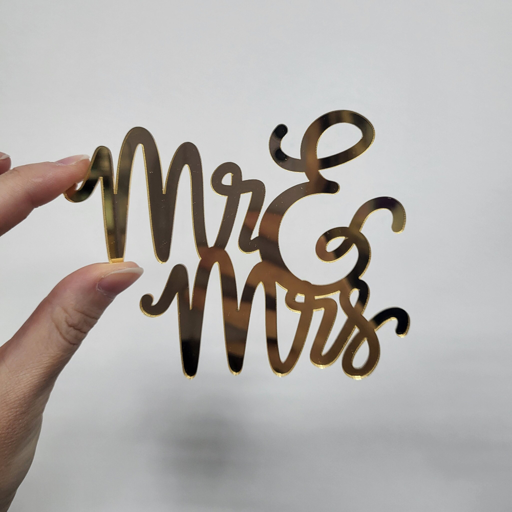 Топпер Mr & Mrs (боковина)