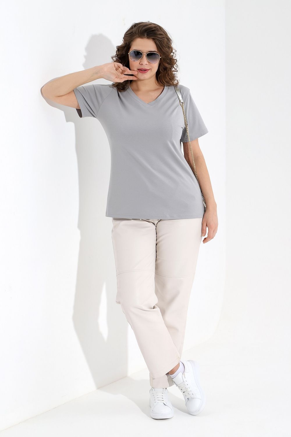 Футболка Базис-5 Виотекс СЕРЫЙ