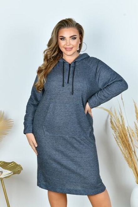Платье-худи УК-3673 Фото 1