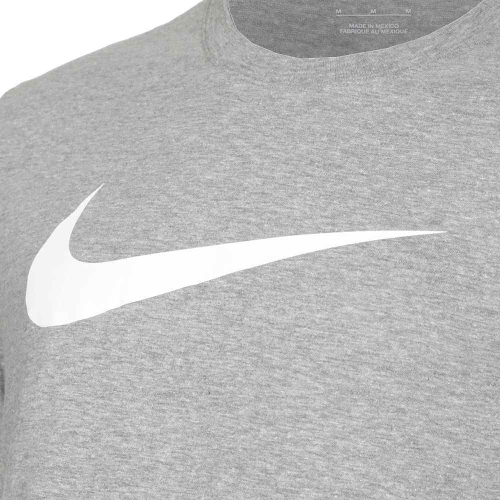 Мужское теннисное поло Nike Icon Swoosh T-Shirt Men - Lightgrey, White
