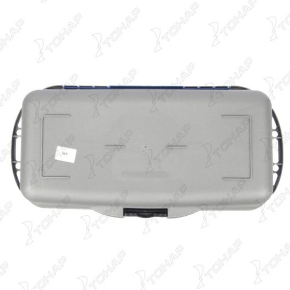 Ящик рыболова Helios трехполочный синий