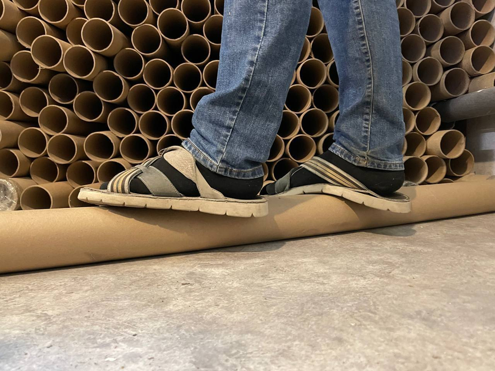 Тубус картонный для упаковки, транспортировки, чертежей