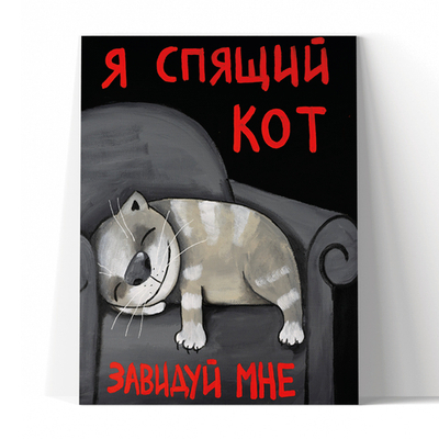 Я спящий кот